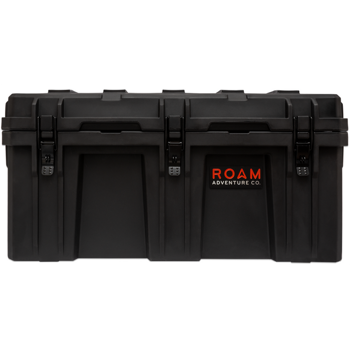 ROAM 160L Rugged Case - heavy-duty storage box shown in black