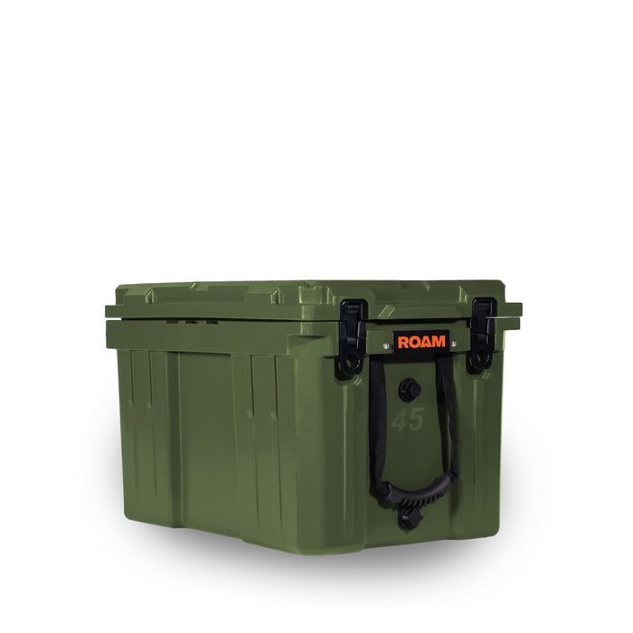ROAM 45QT End-Opening Rugged Cooler - White-Black Marble / Like New product image 7