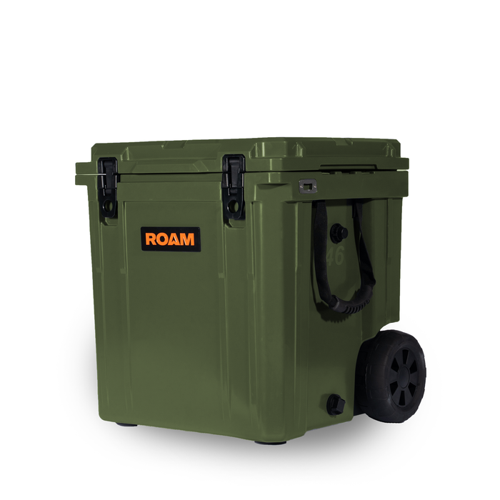 ROAM 46QT Rolling Rugged Cooler - White-Black Marble / Like New product image 7