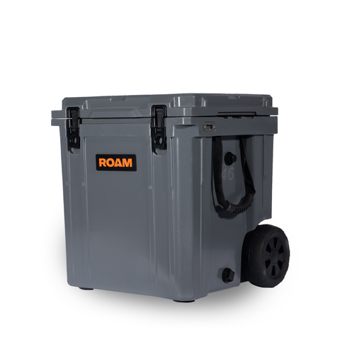ROAM 46QT Rolling Rugged Cooler - Slate / Like New