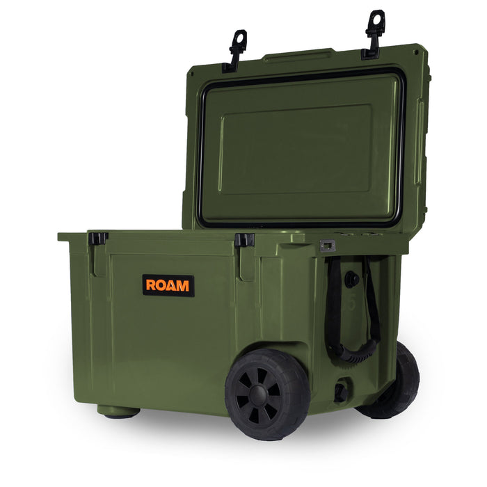 ROAM 55QT Rolling Rugged Cooler - Desert Tan / Good To Go product image 6